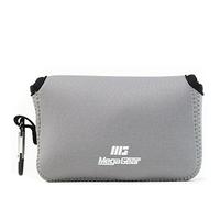 MegaGear MG1095 Ultra Light Neoprene Case with Carabiner for Fujifilm X100F/X100T/X100S Camera - Grey