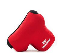 MegaGear MG1162 Ultra Light Neoprene Case with Carabiner for Canon EOS M6 Camera - Red