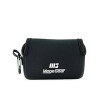 MegaGear MG1245 Canon PowerShot SX740 HS, SX730 HS, SX720 HS, SX710 HS, G16, G15 Ultra Light Neoprene Camera Case - Black