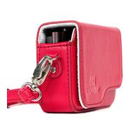 MegaGear MG1266 Leather Camera Case with Strap for Leica C Type 112 - Red