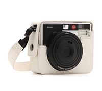 MegaGear MG1298 Ever Ready Leather Camera Case with Protective Cover for Leica Sofort Instant - White