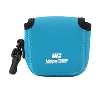 MegaGear MG1312 GoPro Hero 7, Hero 6, Hero 5, Sony DSC-RX0 Ultra Light Neoprene Camera Case, with Carabiner - Blue