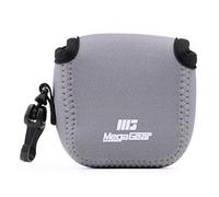 MegaGear MG1314 GoPro Hero 7, Hero 6, Hero 5, Sony DSC-RX0 Ultra Light Neoprene Camera Case, with Carabiner - Gray