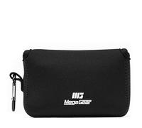 MegaGear MG1376 Ultra Light Neoprene Case with Carabiner for Canon PowerShot G1 X Mark III Camera - Black