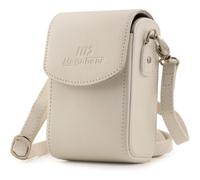 MegaGear MG1434 Panasonic Lumix DC-ZS200, TZ200, Leica C-Lux Leather Camera Case with Strap - White