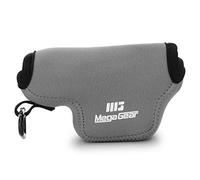 MegaGear MG1580 Ultra Light Neoprene Camera Case compatible with Leica D-Lux 7, D-Lux (Typ 109) - Gray