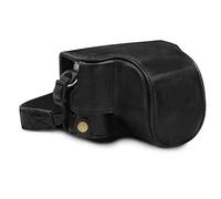MegaGear MG1605 Ever Ready Genuine Leather Camera Case Compatible with Leica D-Lux 7 - Black
