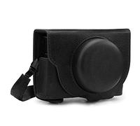 MegaGear MG1729 Ever Ready Genuine Leather Camera Case Compatible with Sony Cyber-Shot DSC-RX100 VII - Black