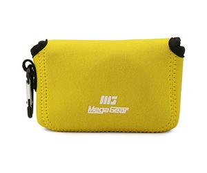 MegaGear MG1849 Ultra Light Neoprene Camera Case Compatible with Canon PowerShot SX740 HS, SX730 HS, SX720 HS, SX710 HS, G16, G15 - Yellow