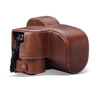 MegaGear MG1943 Ever Ready Genuine Leather Camera Case compatible with Nikon Z5 - Brown