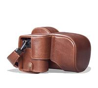 MegaGear MG1960 Ever Ready Genuine Leather Camera Case compatible with Fujifilm X-S10 - Brown