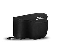MegaGear MG1983 Ultra Light Neoprene Camera Case compatible with Fujifilm X Series X-E4 - Black