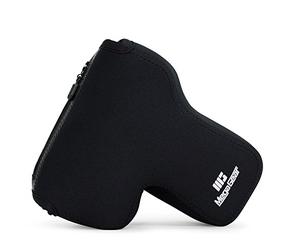 MegaGear MG242 ''Ultra Light'' Neoprene Camera Case Cover Protector for Pentax K-70, Pentax K-50, Pentax K-3, Pentax K-3 II, Pentax K-5, Pentax K-30, Pentax K-S1, Pentax K-S2 With Lenses, Black