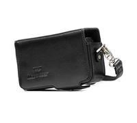MegaGear MG281 Leather Case with Belt Loop for Sony DSC-RX100M III, RX100 V, Sony DSC-RX100M II, Sony DSC-RX100M III, RX100 IV Camera - Black, 12.4 cm*8.1 cm*5.4 cm