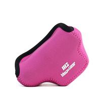 MegaGear MG386 Nikon 1 J5 (10-30mm), J4 Ultra Light Neoprene Camera Case - Hot Pink