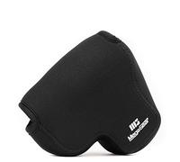 MegaGear MG452 Ultra Light Neoprene Case with Carabiner for Canon PowerShot SX60 HS Camera - Black