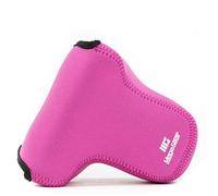 MegaGear MG579 Ultra Light Neoprene Camera Case for Fujifilm X-T30, X-T20 (16-50mm / 18-55mm Lenses), X-T10 -Hot Pink