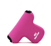 MegaGear MG674 Ultra Light Neoprene Case with Carabiner for Canon EOS M10 Camera - Hot Pink