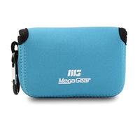 MegaGear MG717 Ultra Light Neoprene Camera Case compatible with Panasonic Lumix DC-TZ95, DC-TZ90, DMC-TZ100 - Blue