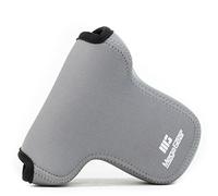 MegaGear MG740 Panasonic Lumix DMC-GX80 (14-140mm) Ultra Light Neoprene Camera Case - Gray