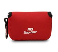 MegaGear MG818 Ultra Light Neoprene Case with Carabiner for Canon PowerShot SX620 HS Camera - Red