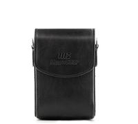 MegaGear MG823 Samsung WB350F Leather Camera Case with Strap - Black