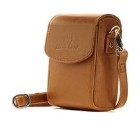 MegaGear MG884 Nikon Coolpix A1000, A900 Leather Camera Case with Strap - Light Brown