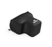 MegaGear Neoprene Camera Case for Fujifilm X-S20 (18-55mm) - Stylish and Protective Digital Photography Bag - Black