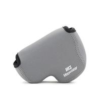 MegaGear Nikon Coolpix L340 Ultralight Neoprene Camera Case with Carabiner Hook Grey