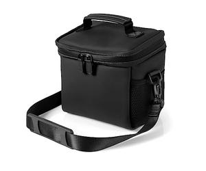MegaGear Pu Leather Hand & Shoulder Camera Bag with Adjustable Shoulder Strap (Black)