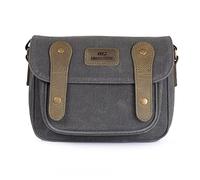 MegaGear Sequoia Canvas Bag Compatible with Canon, Nikon, Sony SLR/DSLR Mirrorless Cameras, Black/Green, MG1974