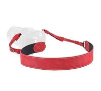 MegaGear SLR, DSLR Sierra Series Genuine Leather Camera Shoulder or Neck Strap (Red) One Size MG2003