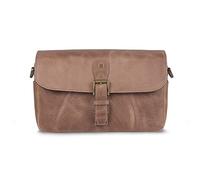 MegaGear Torres MG1705 Genuine Leather Camera Messenger Bag for Mirrorless, Instant and DSLR Cameras - Mink