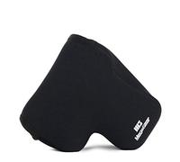MegaGear MG053 ''Ultra Light'' Neoprene Camera Case Bag with Carabiner for Olympus OM-D E-M1 with 12-40mm (Black), 24.38 cm*19.81 cm*10.41 cm