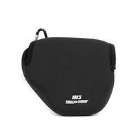 MegaGear ''Ultra Light'' Neoprene Camera Case Bag with Carabiner for Canon PowerShot SX510, SX420 IS, SX410 IS, SX400 (Black)