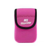 MegaGear MG772 Ultra Light Neoprene Case with Carabiner for Sony Cyber-shot DSC-W800 Camera - Hot Pink