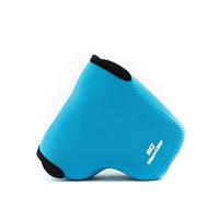 MegaGear Ultra Light Neoprene Case with Carabiner for Canon G3X Camera - Blue
