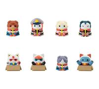 Mobile Suit Gundam Mega Cat Project Assortment Trading Figures 3cm Nyandam We are The Earth Federation Forces (8)