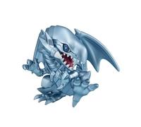 Megahouse, Megatoon Blue Eyes White Dragon Yu-Gi-Oh! 12 cm MH841255 Multi-Coloured Collectible Figure, Optima for Anime Fans