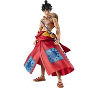 MEGAHOUSE One Piece Luffy Taro Figure Variable Action Heroes 17 cm, Mehrfarbig,