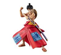 MEGAHOUSE One Piece Luffy Taro Figure Variable Action Heroes 17 cm, Mehrfarbig,