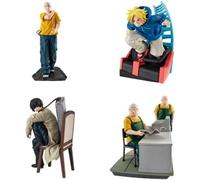 MegaHouse Puchirama Series SAKAMOTO DAYS Cut Out Scenes 4Pack BOX Figure JAPAN