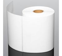 Megalabels - Zebra Printer 1250 Direct Thermal Labels (5 Rolls) - 100mm x 150mm Permanent Adhesive for GK420D