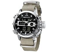MEGALITH Mens Watch Digital Military Sports - Designer Large Face Watches for Men Waterproof LED Stopwatch Alarm Calendar Nylon Mens Wrist Watch Digital Analogue - Gifts for Men