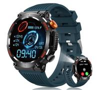 MEGALITH Smart Watch for Men Fitness: Tracker Sports Smartwatch for Android iOS - Blue Wrist Watch Bluetooth Answer/Make Call