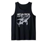 Megalodon Dinosaur Shark Ultimate Predator Prehistoric Beast Tank Top