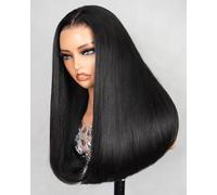 Megalook hair -【Professional Quality Human Hair Wig】Same thickness, 220% density from the wig base to the ends.Offer incomparable richness of texture.More Natural