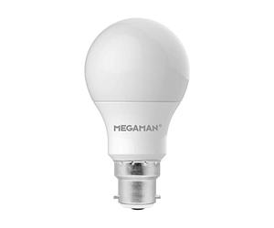 Megaman 143318E Opal LED GLS Style Light Bulb B22 BC 2700K Warm White 8.6 W (1)