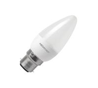 LED Candle 5.5W BC Opal Cool White Megaman 143356