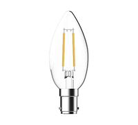 Megaman 710505 4W B15 Clear Filament Candle LED Bulb 2700K Warm White (1)